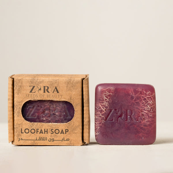 Lavender Essential Oil — Loofah Body Soap
