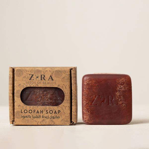 Shea Butter & Oud — Loofah Body Soap