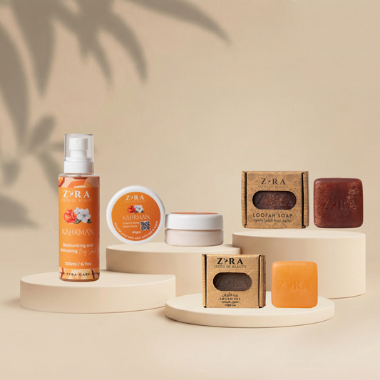 Dull skin and bride prepare