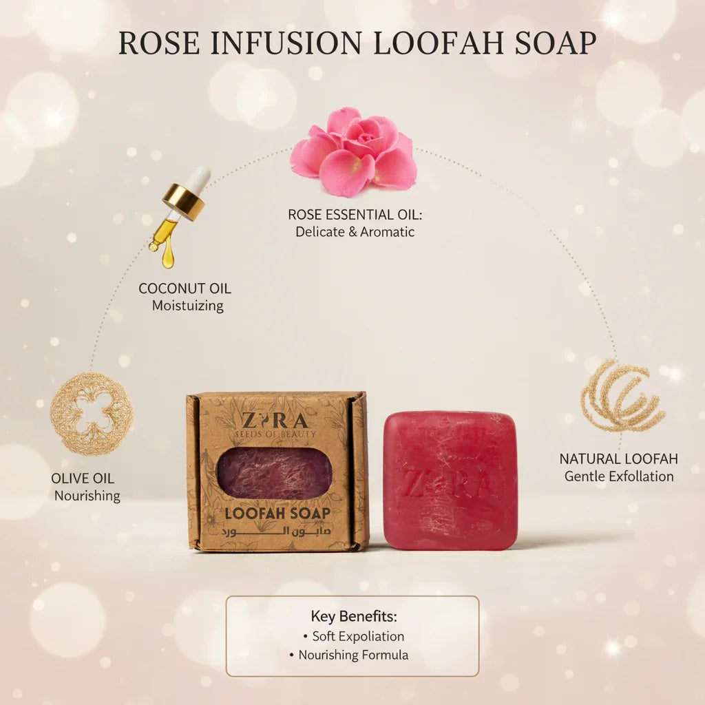 Loofah Body Soap - Zyra Care