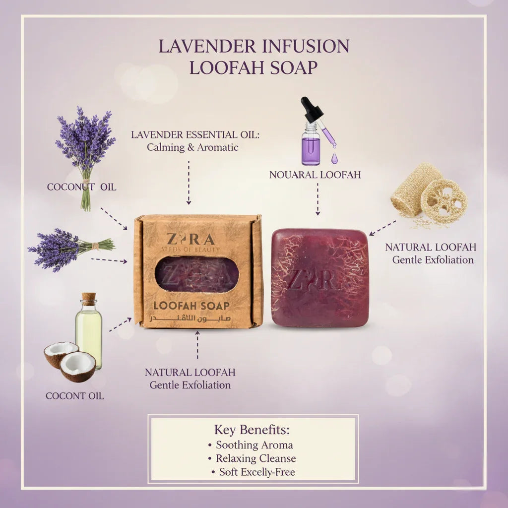 Loofah Body Soap - Zyra Care
